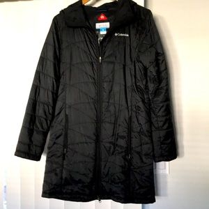 Columbia Omni heat jacket with hoodie